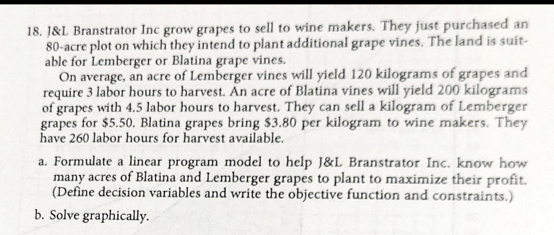 only part a. Be sure to include the formulation