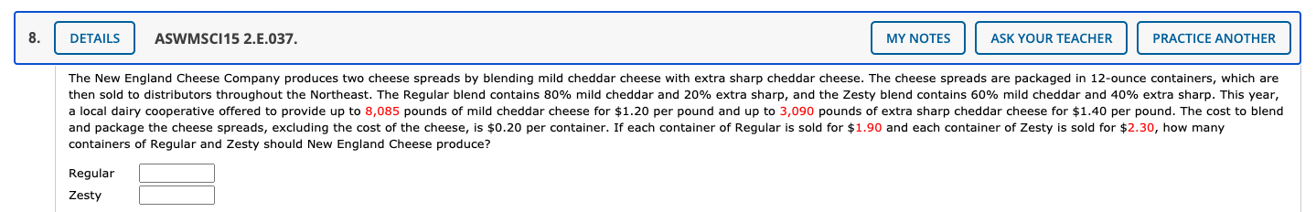 MODULE 1: LP & LP APPLICATIONS (QUESTION 8) 8.