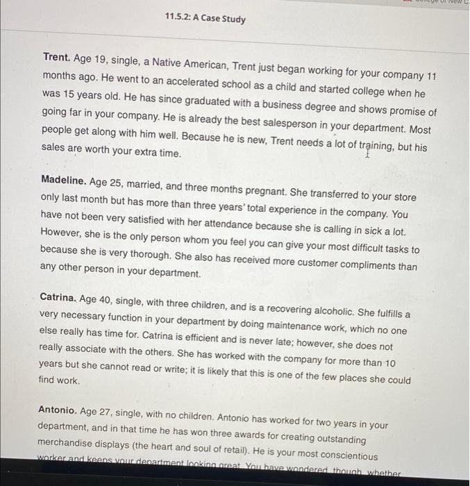 which criteria did your group use to help develop