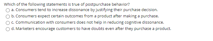 Which of the following statements is true of