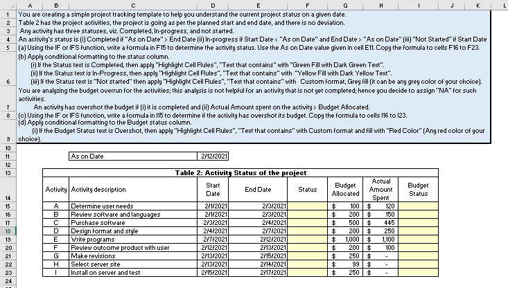 Explain With Formulas F L 1 c E G H You are