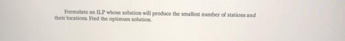 Problem 2: Washington County includes six towns