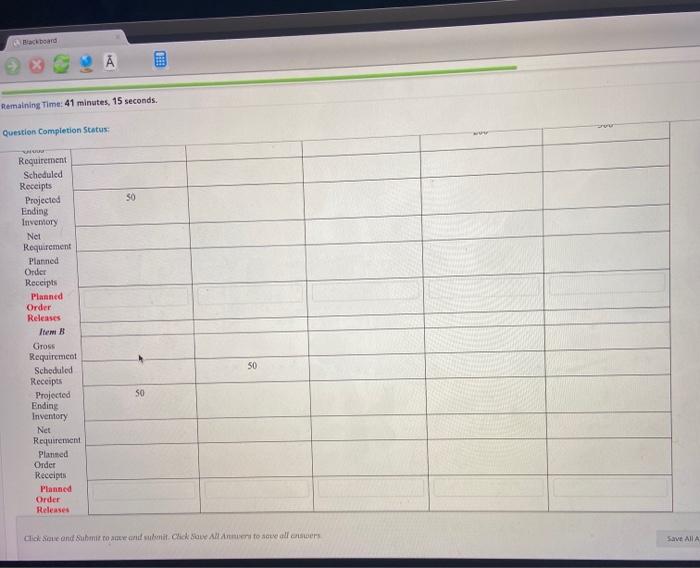 A Remaining Time: 41 minutes, 30 seconds.