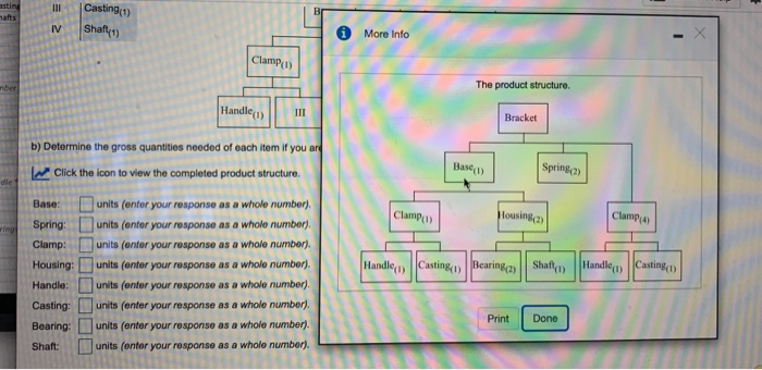 esting hafts I IN Casting (1) Shaft) 1 More Info