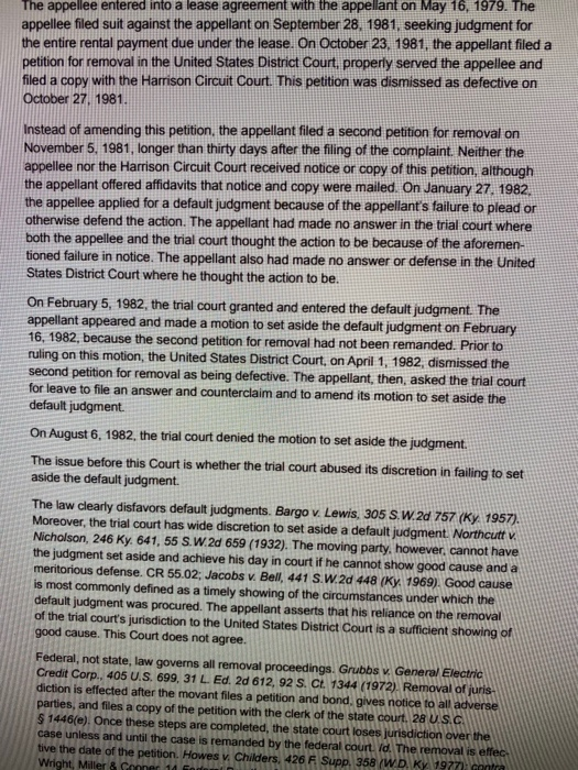 persuade the reader one way or another Fact Scenario John Brown sued