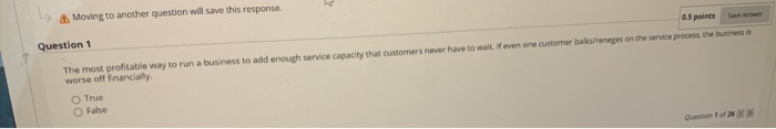 u w SUV Pesponse Question 1 3 points The most