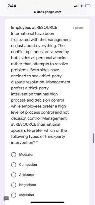 7:44 ..l docs.google.com Written documents 4