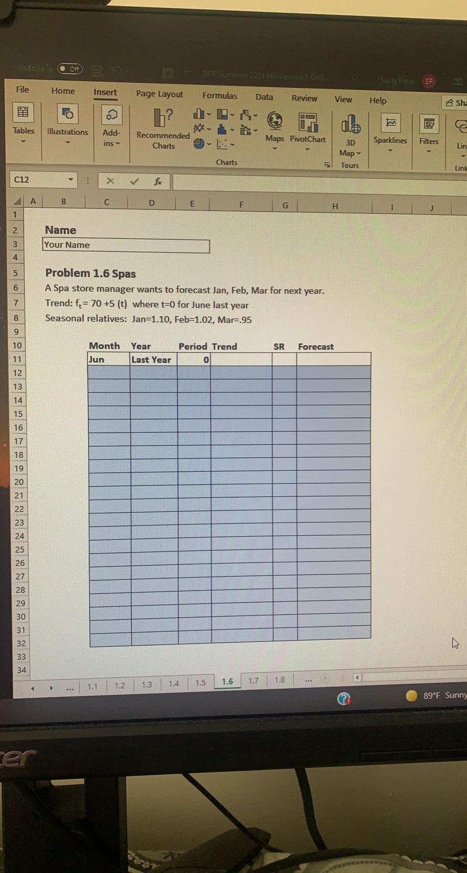 Please do it in Excel SEO Off L DFF Sunner Hmeo