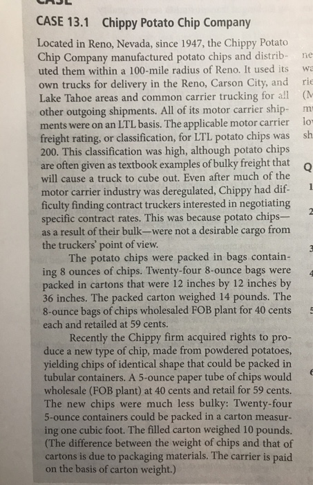 Contemporary Logistics 11 edition, Chapter 13:
