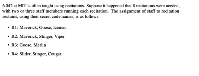 6.042 at MIT is often taught using recitations.