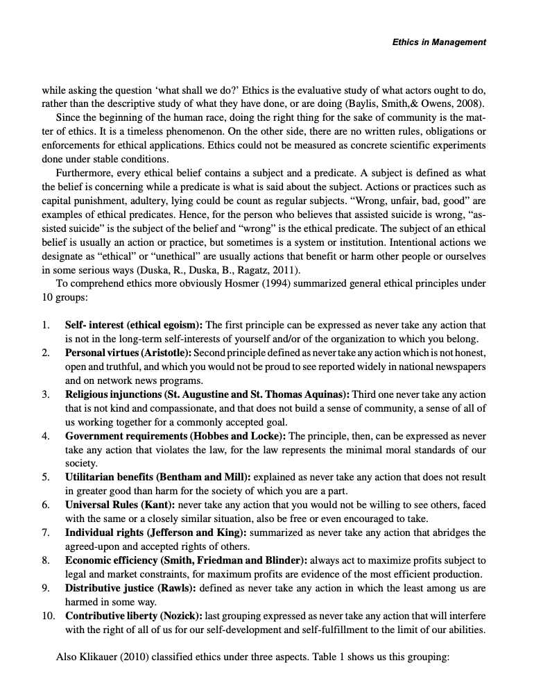 The Questions: Write a summary on the different