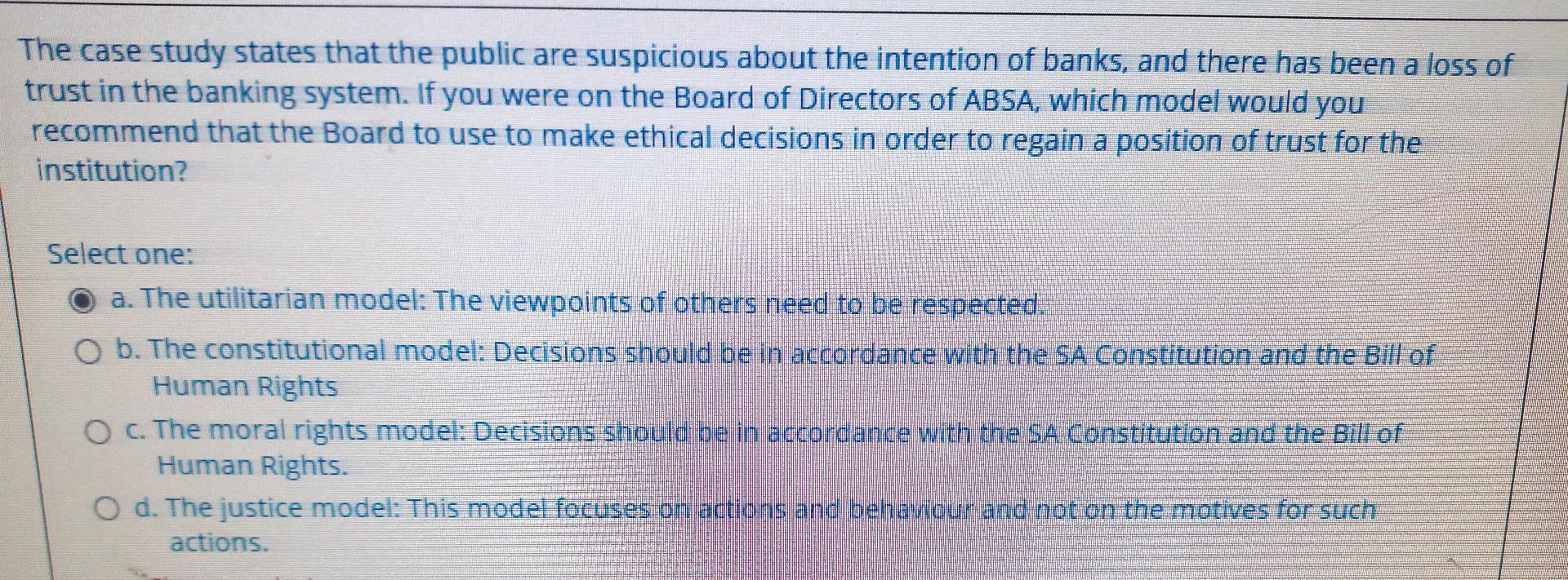 Because Ms Ndlovu wants to implement a new