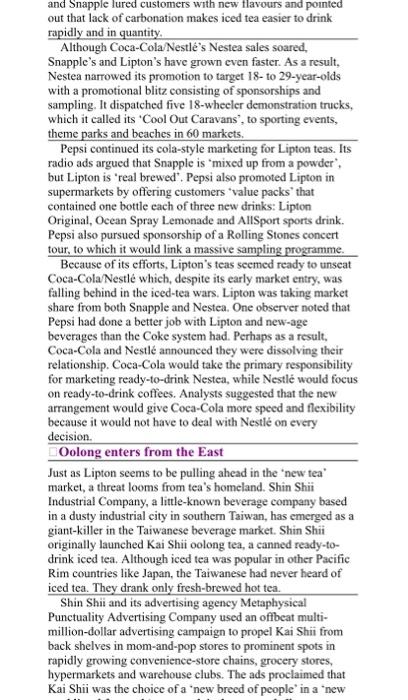 this is a marketing case i need some help EAS305