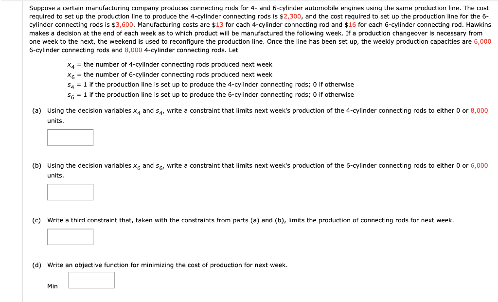 Suppose a certain manufacturing company produces