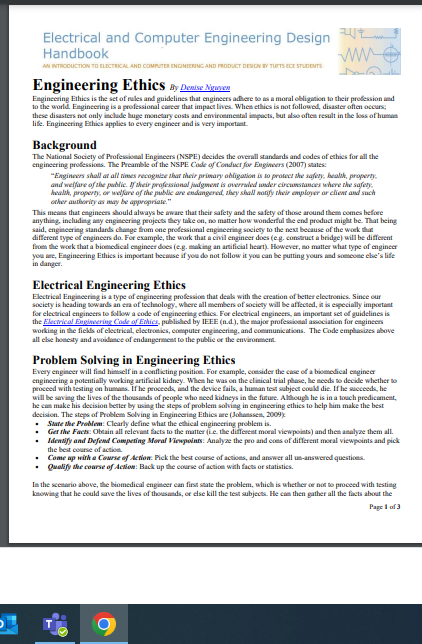 Now that you have read/watched all of the Week 2