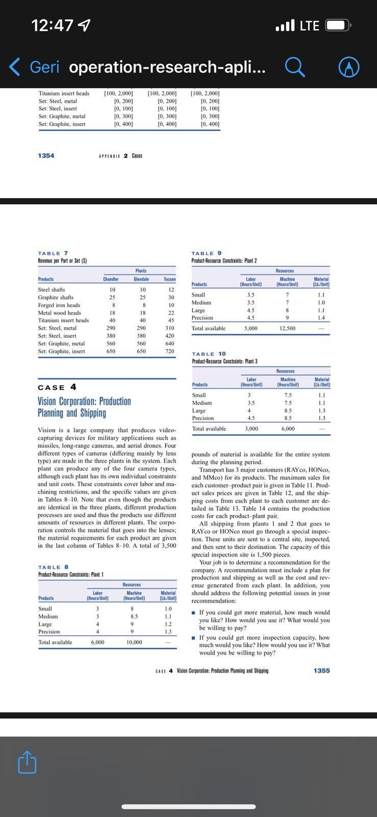 PLEASE SOLVE CASE 4: 12:47 4 < Geri