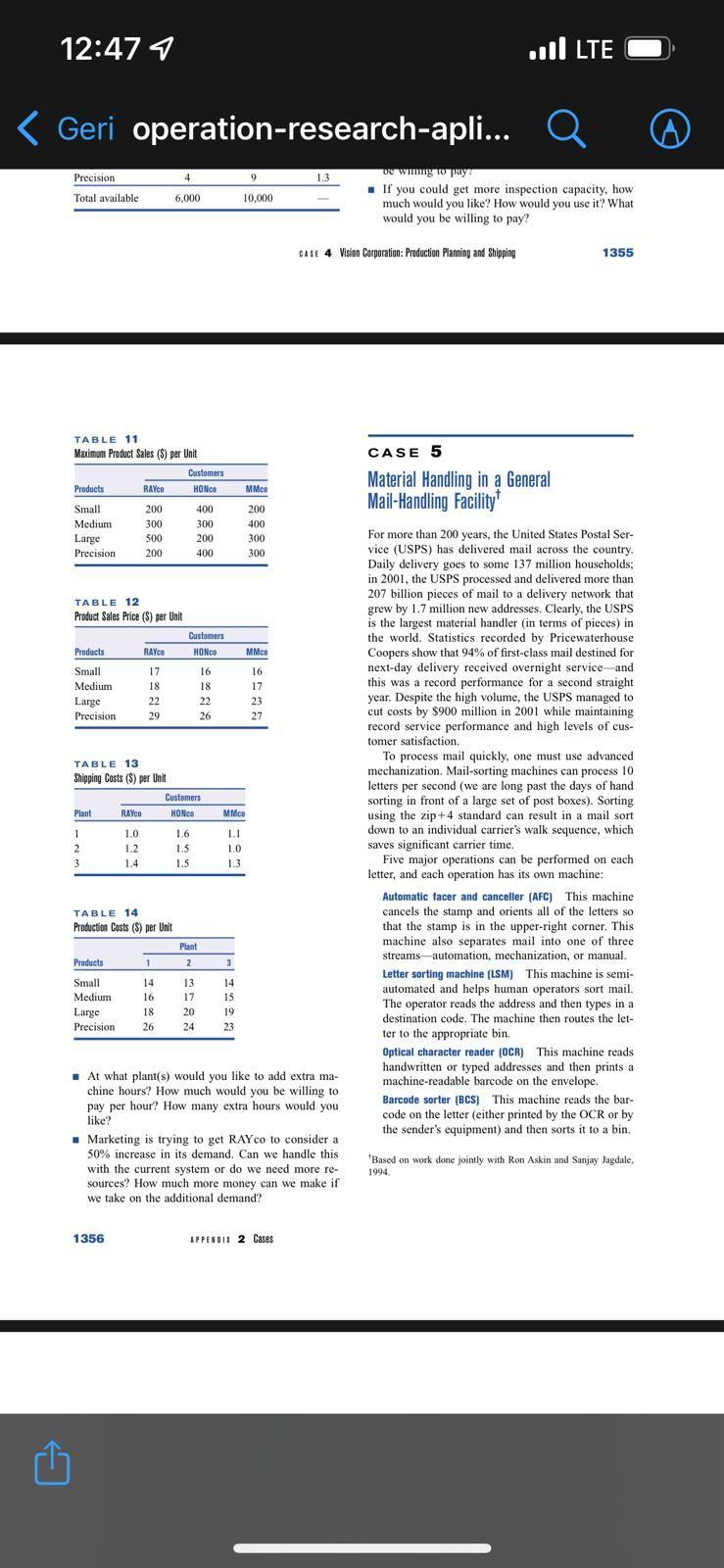 PLEASE SOLVE CASE 4: 12:47 4 < Geri