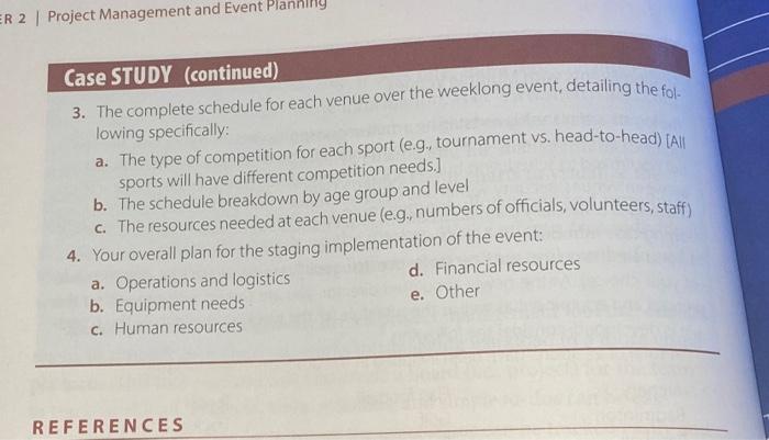 Sport Facility and Event Management Ch.2 Case