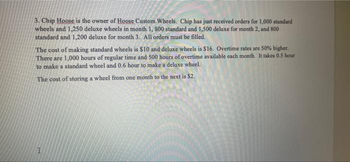 please formulate a linear programming model for