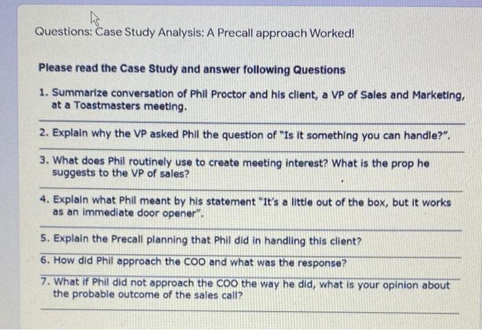 Please answer all the questions as soon as