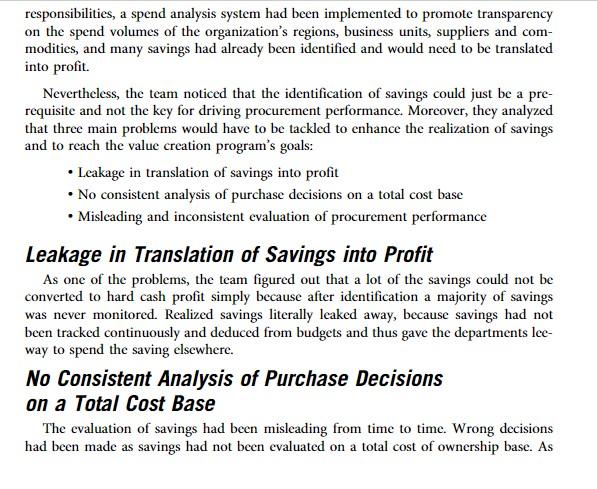 questions: 1. Major Facts 2. Major Problems 3.