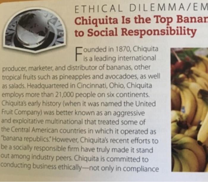 Chiquita Is the Top Banana When It Comes to