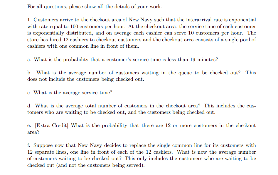 Customers arrive to the checkout area of New Navy