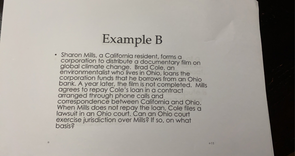 For Example B : Here, you should recognize the