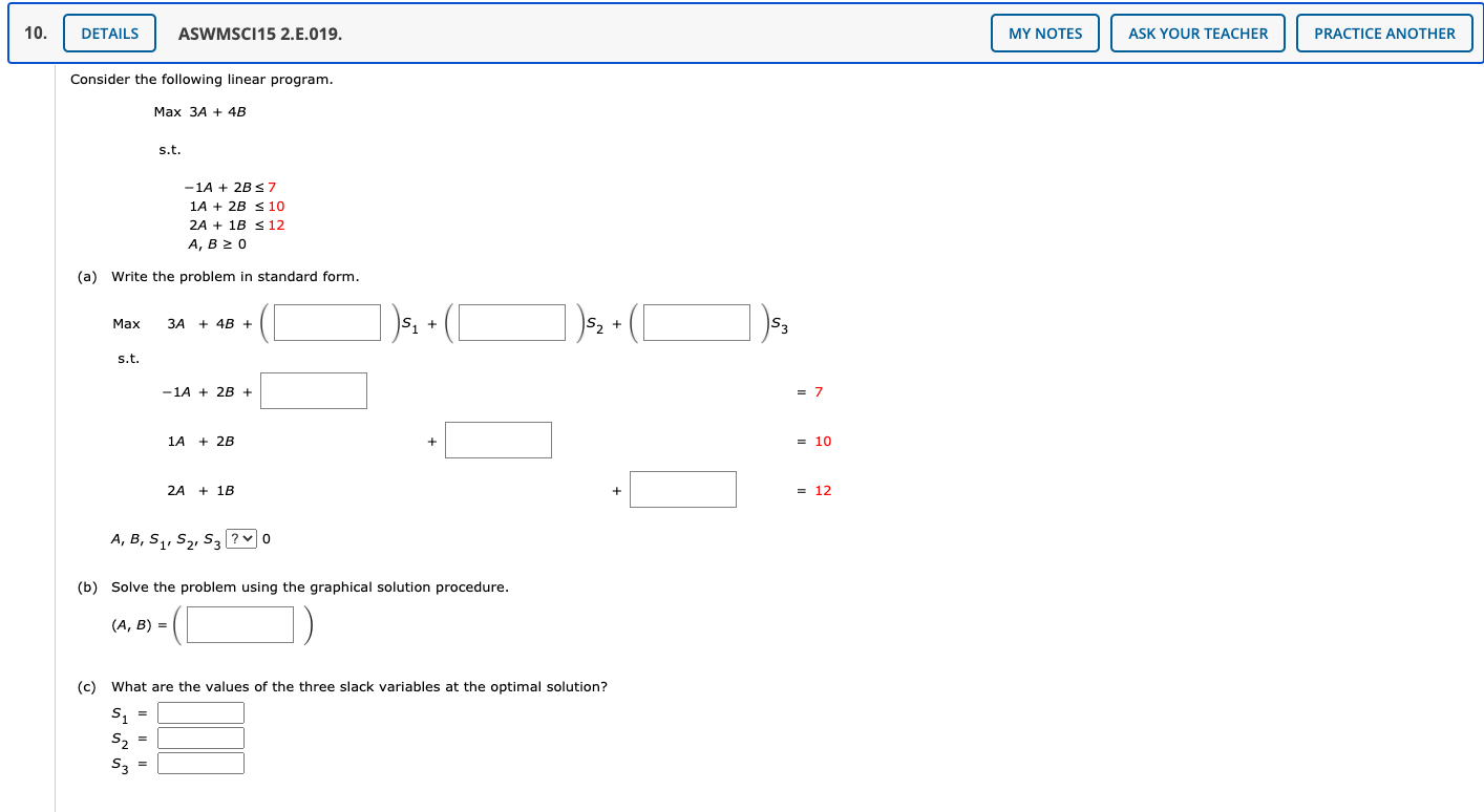 MODULE 1: LP & LP APPLICATIONS (QUESTION 10) 10.