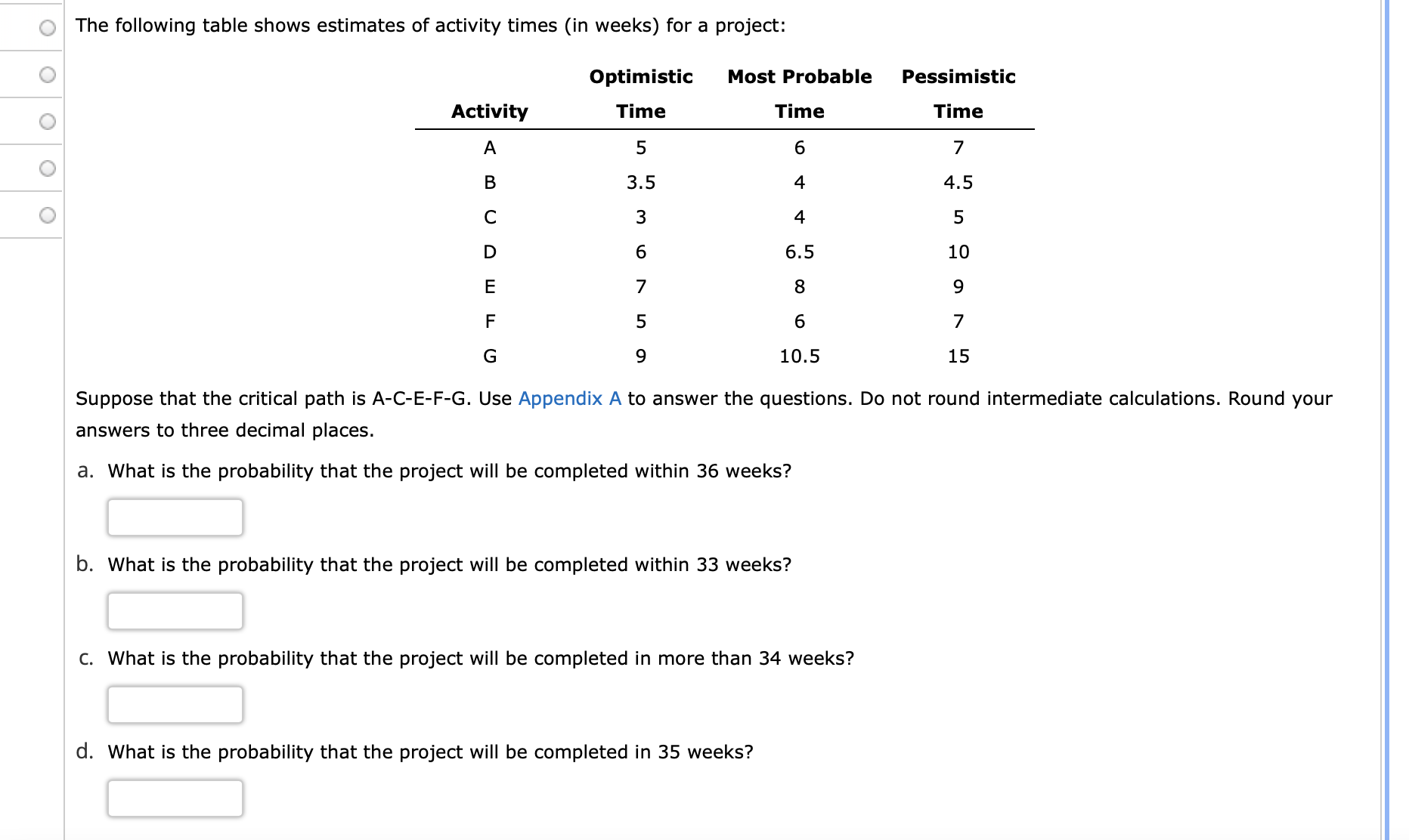 THIS IS ALL ONE SINGLE QUESTION plan it O O O O