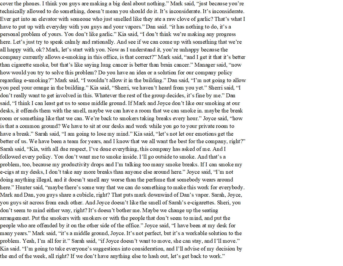 RESPONSE QUESTIONS PART A TO PART C A) USING