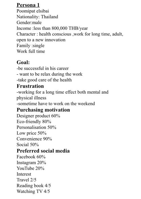 Create a customer journey for Ergonomic chair by