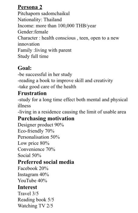 Create a customer journey for Ergonomic chair by