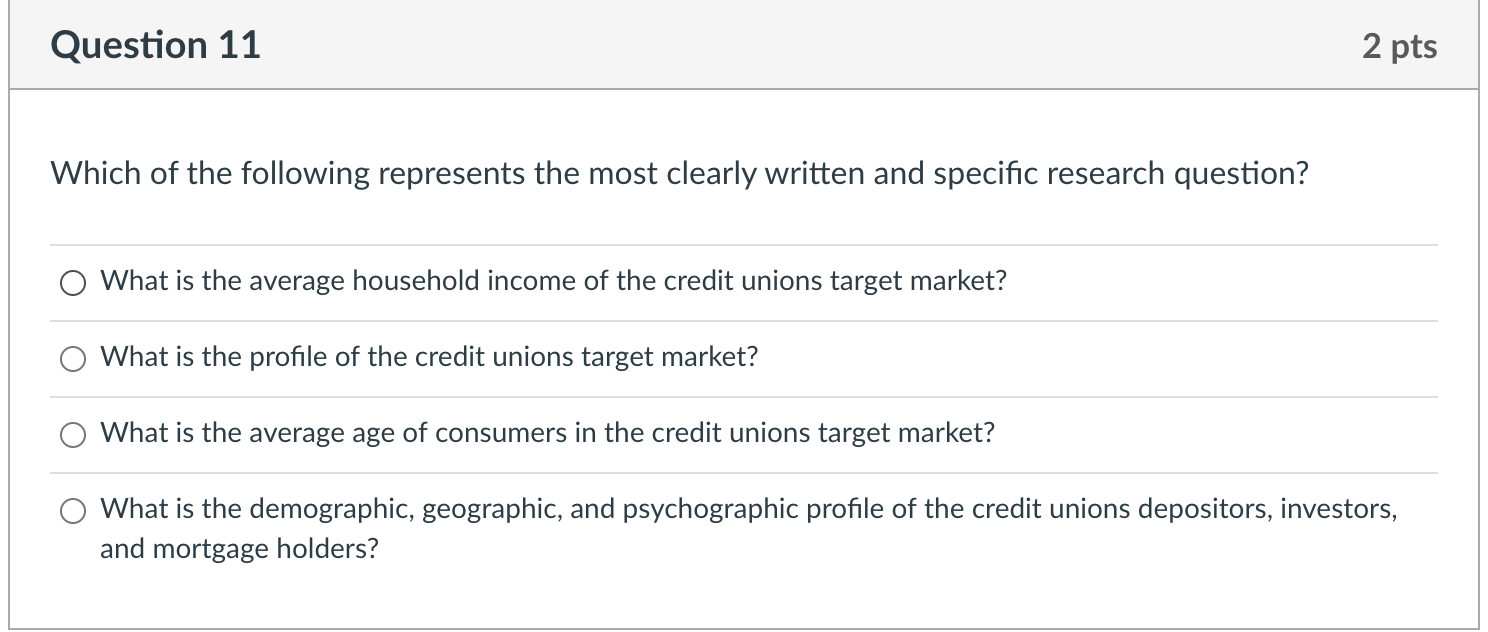 Question 10 2 pts The current trend in collecting