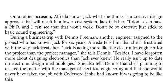 3. How do you think the manager of electrical