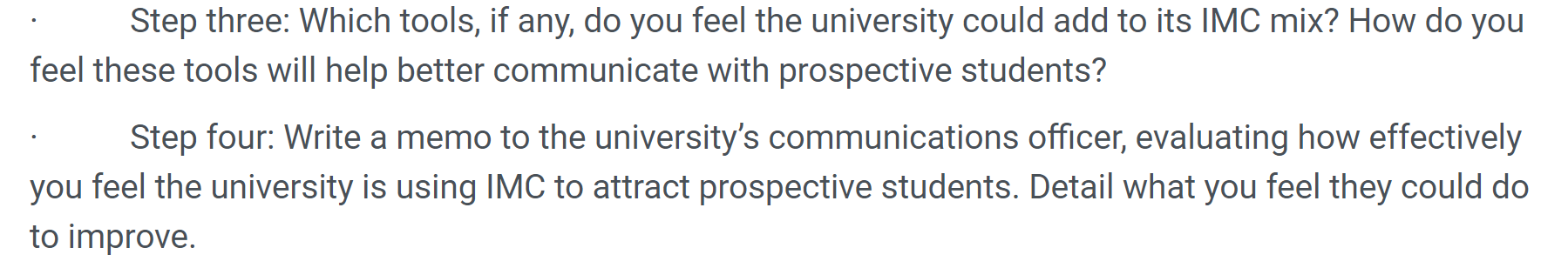 Step three: Which tools, if any, do you feel the