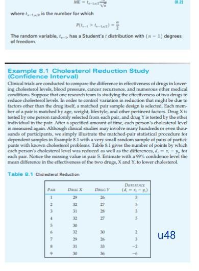 . ME- where te tas is the number for which The