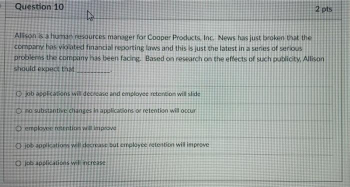 When a compazizassesses its performance with
