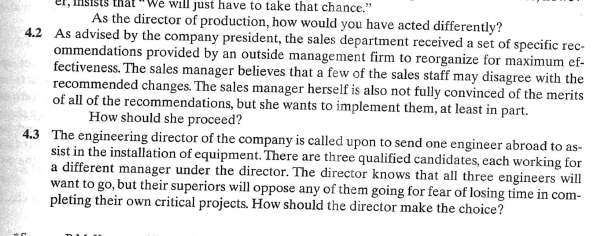 will just have to take that chance." As the