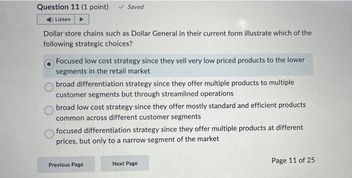 help A differentiation strategy gives the firms