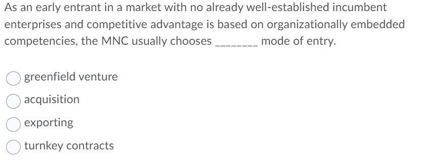 Answer AS Soon As possible Which of the following