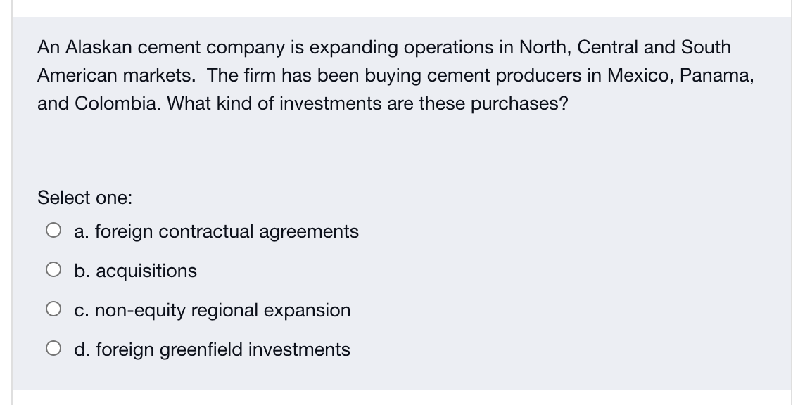 An Alaskan cement company is expanding operations