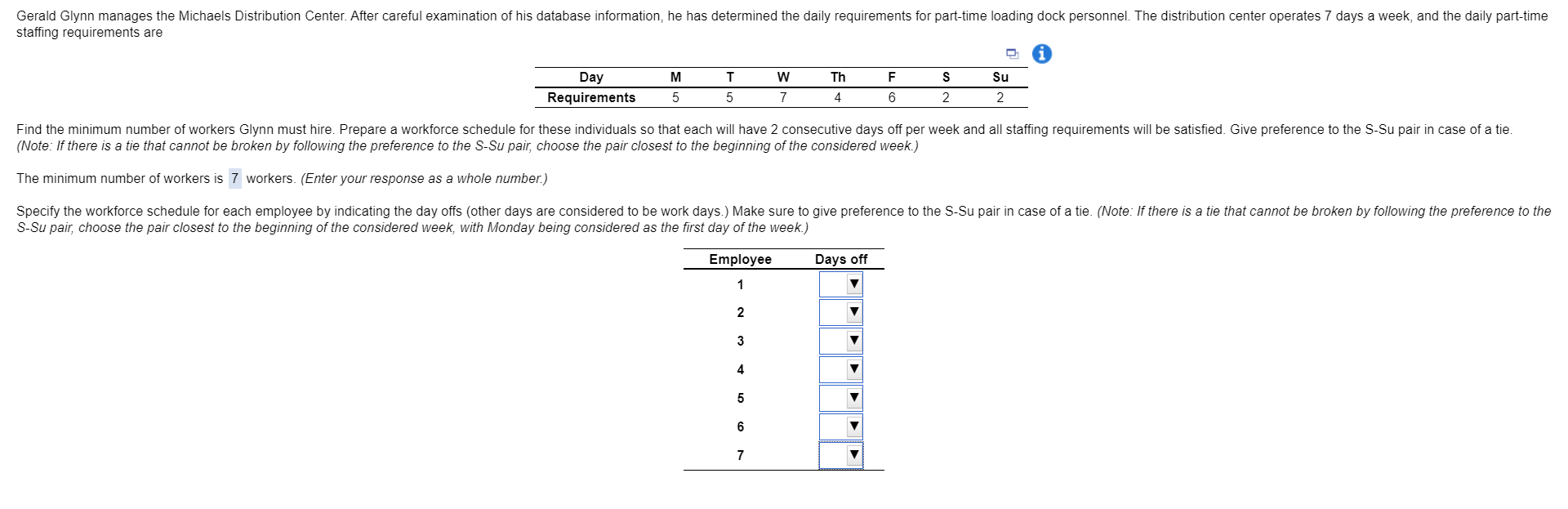 Gerald Glynn manages the Michaels Distribution