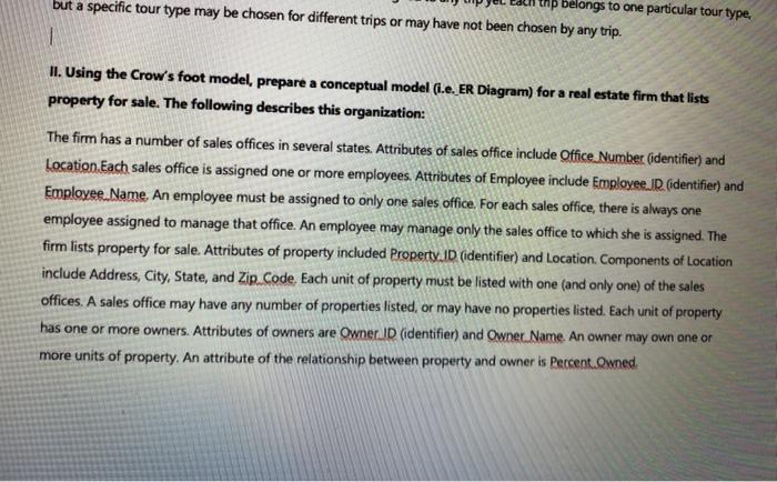 thp belongs to one particular tour type, but a