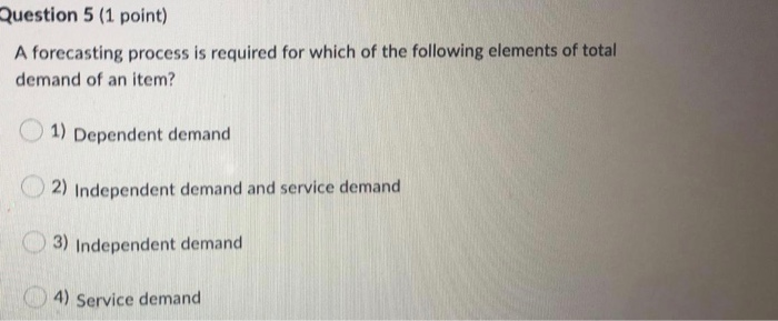 This process would be used to make a committment