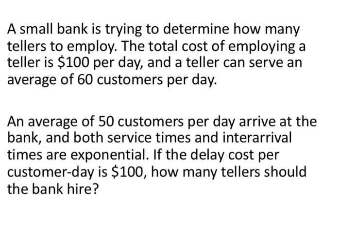 I want a detailed solution not in Excel A small