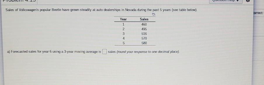 3 Sales of Volkswagen's popular Beetle have grown