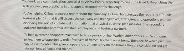 Write a 3-5 page internal proposal to your boss