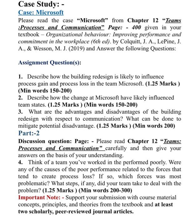 I need a unique answer and no handwriting Case
