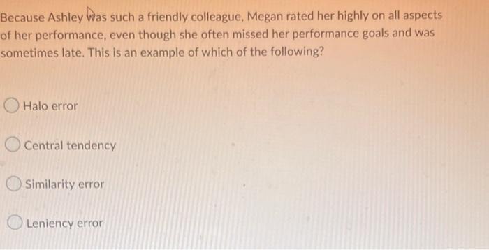 Because Ashley was such a friendly colleague,